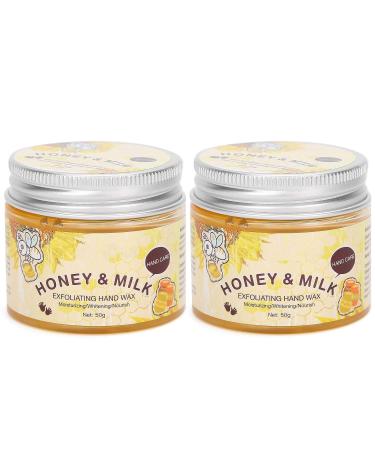 Buy Hand Wax Masks - 2 Pack Honey Milk Moisturizing Exfoliating Hand Wax - 50G Brightening & Nourishing Treatment - Buy Online on GoSupps.com