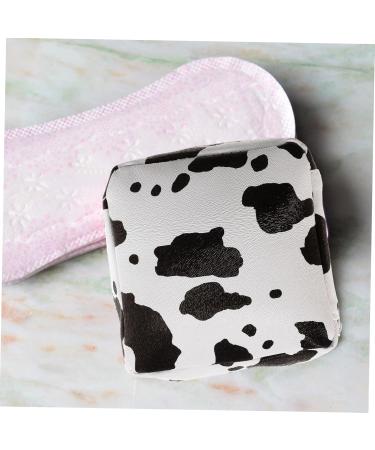Stylish Cow Pattern Perioda Bag Set | 2-Piece Women's Band Organizer & Menstrual Storage Solutions - Buy Online on GoSupps.com