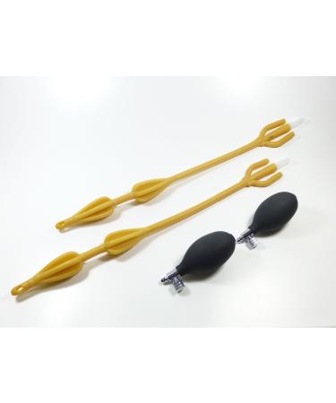 - Double balloon intestinal tube set 2 pieces 2 blowers balloon intestinal tube - enema - enema