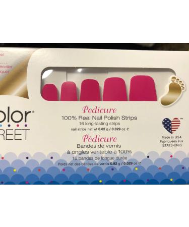 Color Street Nail Polish Strips Seoul Sister Pedicure