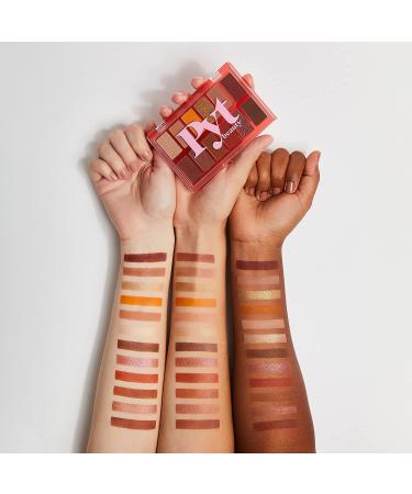 PYT BEAUTY Highly Pigmented Warm Lit Nude Eyeshadow Palette | Hypoallergenic Vegan Makeup - Talc Free | 1 Count - Buy Online on GoSupps.com
