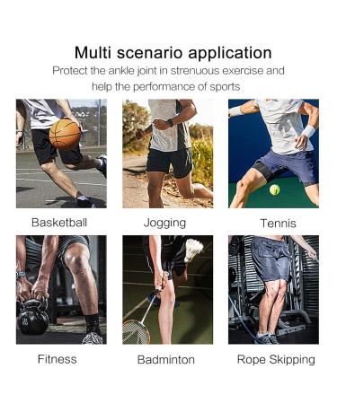 Buy Ankle Brace Guard - Support for Sprains & Injuries | Left M - International Shipping Available - Buy Online on GoSupps.com