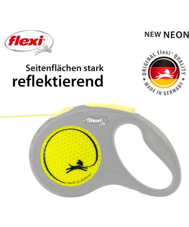 Buy Flexi Neon Reflective Cord 5m (12kg) - Black/Neon Yellow | International Shipping Available - Buy Online on GoSupps.com