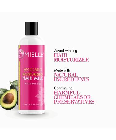 Mielle Organics Avocado Hair Milk - Moisturizing Lotion for Dry Hair - 8oz - Buy Online on GoSupps.com