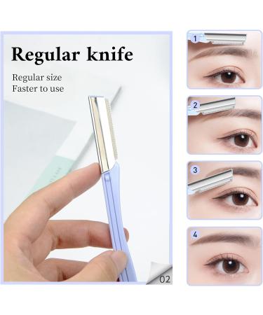 Leikedun 5PCS Face Razor and Eyebrow Shaver Kit for Women - Portable Dermaplaning Blades for Hair Removal and Facial Shaping - Buy Online on GoSupps.com