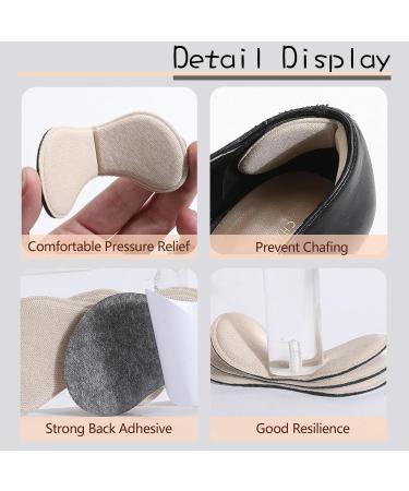 12 Pair Heel Inserts for Shoes - Protectors Cushions & Pads to Prevent Heel Pain & Blisters | Perfect Fit for Loose Shoes - Buy Online on GoSupps.com