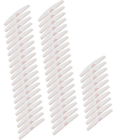 Nail File Manicure Curved Effective 80/80 Grit Nail Files for Acrylic Nails Extension Gel Nails Fake Nails - Buy Online on GoSupps.com