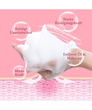 P-Beauty XL Eyelash Shampoo Kit - Eyelash Extension Cleansing Foam with 50ml Shampoo Eyelash Brush Cleaning Brush Dishwashing Bottle and 10 Hydrogel Pads | Care Kit - Buy Online on GoSupps.com