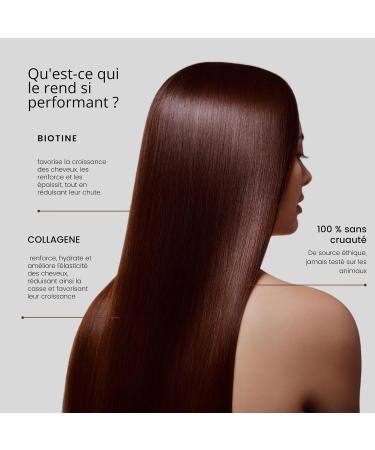 ROSEBAIE | Shampoing Biotine et Collag ne | Sans Sulfates | Acc l re la Pousse & Anti-Chute | Revitalisant et Hydratant | Cheveux tr s ab m s | Facilite le D m lage - Buy Online on GoSupps.com