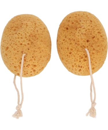 2-Piece Peeling Shower Sponge Set | Gentle Exfoliation for Soft Smooth Skin | Ideal for Sensitive Skin - Buy Online on GoSupps.com