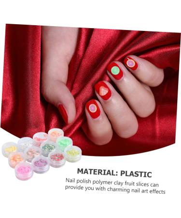 Beavorty 1 Set Clay Fruit Slice Fruit Slices Fruit Nail Art Stickers Nail Stickers Nail Art Decals Fake Sprinkles for Crafts Nail Embellishments Strawberry Stickers Fruit Manicure Decals - Buy Online on GoSupps.com
