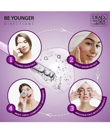 Dead Sea Collagen Serum for Face - Anti-Wrinkle Hydration & Smooth Skin - Enriched with Minerals & Vitamins - 1.01 fl. oz - International Shipping Available - Buy Online on GoSupps.com
