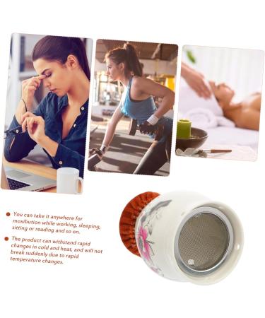 Buy Healvian Ceramic Moxibustion Cup Set | Multifunctional MoziBurner Tool | Traditional Chinese Medicine | International Shipping - Buy Online on GoSupps.com