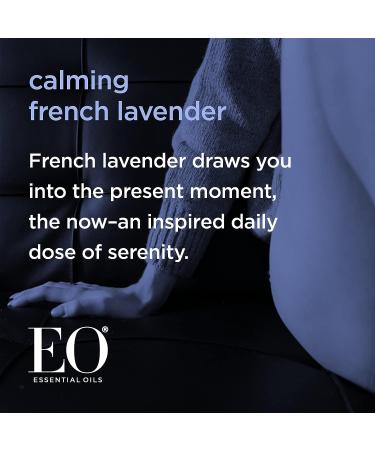 Organic French Lavender Shower Gel Refill - 1 Gallon (128 Fl Oz) | Plant-Based Skin Cleanser with Pure Essential Oils - Buy Online on GoSupps.com