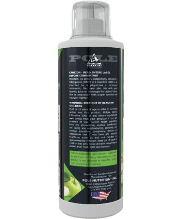 Buy L-Carnitine 3000 - 500ml (34 Servings) Green Apple Flavor - International Shipping Available - Buy Online on GoSupps.com