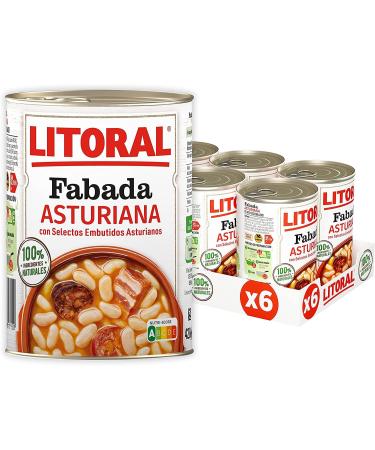 Lot of 6X Fabada Litoral 435gr