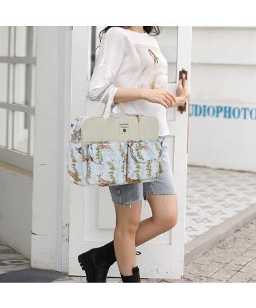 SONARIN Stylish Large Capacity Baby Nappy Changing Tote Bag with Changing Mat - Deer Design - Buy Online on GoSupps.com