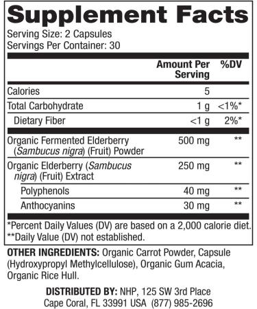 Dr. Mercola Organic Fermented Elderberry - 60 Tablets for Immune Support - Buy Online on GoSupps.com