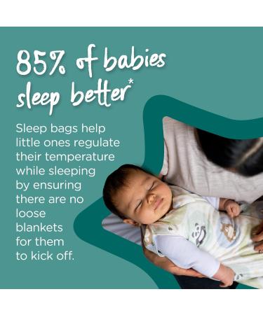Tommee Tippee Baby Sleep Bag 2.5 TOG | Grobag Swaddle Bag 3-6 months | Grofriends Together - Buy Online on GoSupps.com