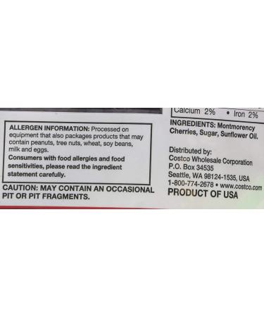 Buy Organic Dried Cherries from Kirkland Signature - 100% Natural and Delicious - Buy Online on GoSupps.com