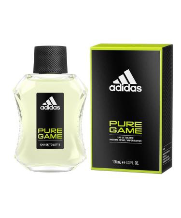adidas Pure Game Eau De Toilette Spray for Men 3.3 fl oz 3.38 Fl Oz (Pack of 1) Eau De Toilette - Buy Online on GoSupps.com
