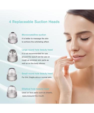 2023 Newest Rechargeable Blackhead Remover Vacuum Cleaner - EZBASICS Pore Vacuum with 3 Suction Levels, LED Display - Pink - Buy Online on GoSupps.com