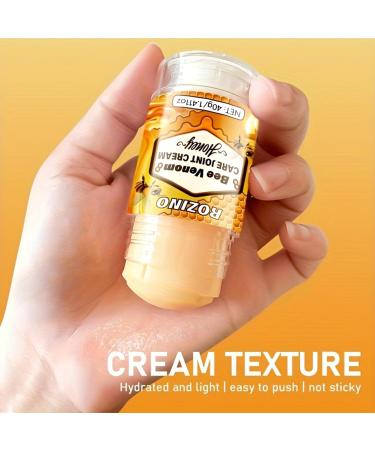 xiaoks 2PACK Bee Venom Care Joint Cream with Honey 40g (1.411oz) - Natural Formula for Joint Comfort Easy Application Lightweight & Non - Greasy Supports Joints with Daily Wear and Tear (2) - Buy Online on GoSupps.com