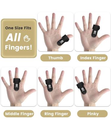 EDNYZAKRN Finger Splint for Trigger Finger - Thumb, Index, Middle, Ring, Pinky Support Brace for Tendonitis, Stiffness, Curved, Bent, Locked - Left or Right Hand - Buy Online on GoSupps.com