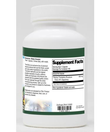 Tribulus Terrestris - 450 mg (100 Capsules ZIN: 510655) - 3 Pack - Buy Online on GoSupps.com