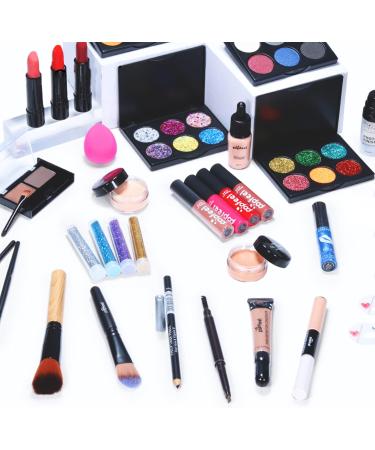 Neamou All-in-One Makeup Kit | 20/29/37pcs Beauty Makeup Kit | Includes Makeup Brush Set Eyeshadow Palette Lip Gloss Lipstick Eye Shadow Eyeliner Eyeliner Eyeliner Eyeliner Lip Gloss Lip Gloss Eyeliner ... - Buy Online on GoSupps.com