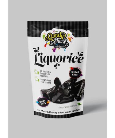 CandyShack - Sugar Free Liquorice 120g x 12 Liquorice 12 x 120g