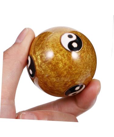 8 STK Healeved Massage Globe Balls - Stress Relief & Meditation Tool - Metal Hand Rolling Balls for Wrist Massage - Buy Online on GoSupps.com