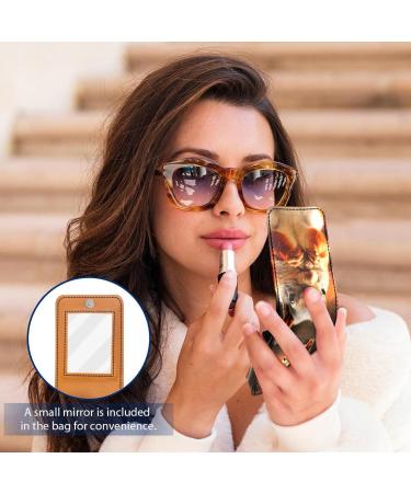 Travel Lipstick Organizer Case | Portable Makeup Bag with Mirror | Cute Animal Design | Shop Now - Buy Online on GoSupps.com