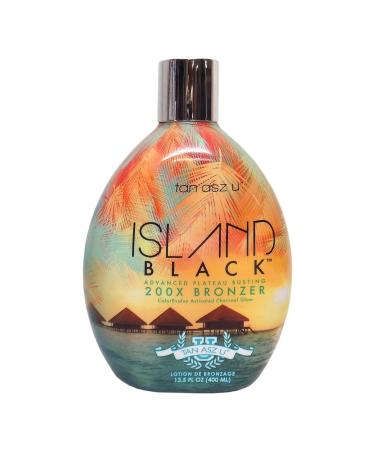 Tan Asz U ISLAND BLACK 200X Plateau Busting Bronzer - 13.5 oz.