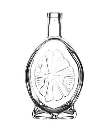 Clear Glass Lemon Bottle 0.50 L