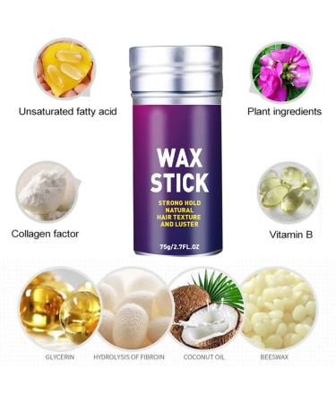 10 Hair Styling Wax Stick Natural Hair Edge Slick Stick - Hair Gel for Women to Smooth Frizz Fill Dry Voids Tidy Up Hairstyles for Straight Hairs 10 Pcs Argument - Buy Online on GoSupps.com
