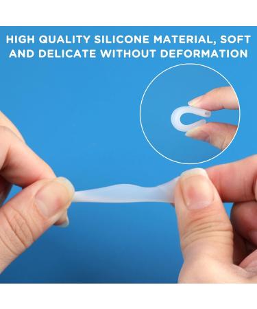 10 Pairs Anti-Slip Glasses Ear Hooks - Universal Comfort Silicone Holders for Sunglasses & Reading Glasses (Black & White) - Buy Online on GoSupps.com
