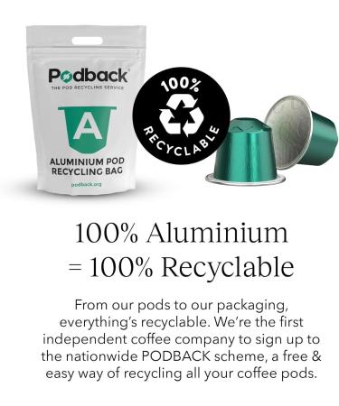 CRU Kafe Decaf Nespresso Original-Line Compatible Coffee Pod Capsules 20 Pods Organic Decaf Coffee 10 count (Pack of 2) - Buy Online on GoSupps.com