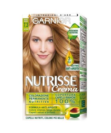 Garnier Nutrisse Permanent Coloration nourishing biondo chiaro Golden Blonde Honey 1 piece (1 pack)