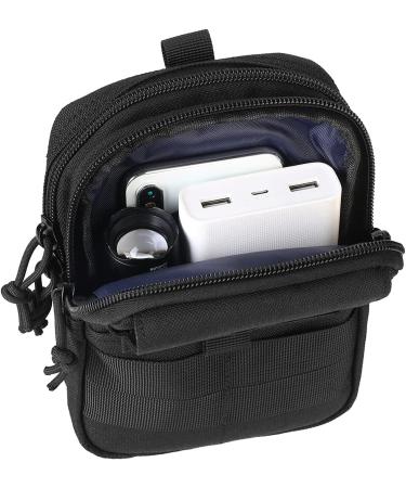 LefRight Tactical Molle Phone Belt Pouch Utility Waist Bag - Large Black - Buy Online on GoSupps.com