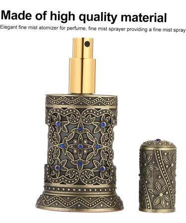 VINTORKY Perfume Bottle Retro Perfume Perfumes De Hombre Vintage Glass Bottle Makeup Mister Cosmetic Storage Container Mens Colgne Empty Travel Essential Oil Bottle Mini Composite Material - Buy Online on GoSupps.com