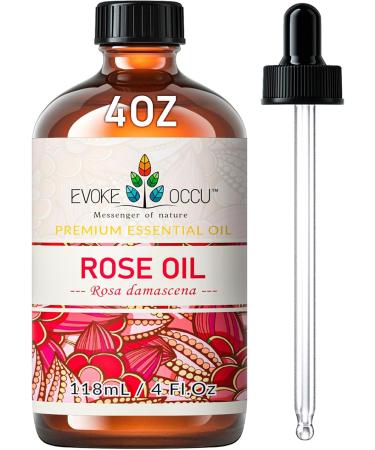 EVOKE OCCU Rosemary Essential Oil and Rose Essential Oil - 4 Fl Oz - Buy Online on GoSupps.com