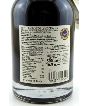 Leonardi - Balsamic vinegar of Modena - Dolce Vita (500 ml) - Buy Online on GoSupps.com