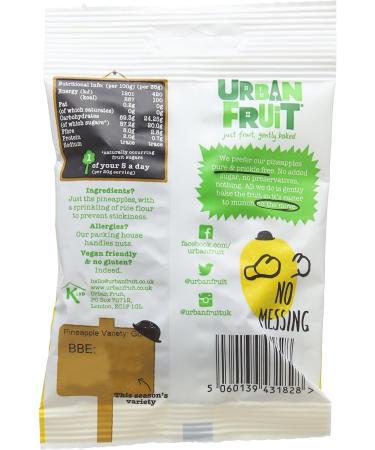 Urban Fruit Urban Fruit Perfect Pineapple Snack Pack of 6 packs of 35 g - Buy Online on GoSupps.com