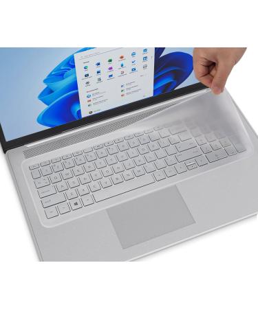 Universal Keyboard Cover Skin for 17-17.3 inch Laptop Notebook Anti Dust Waterproof Silicone Keyboard Protector Compatible with 17.3" HP Lenovo Dell ACER ASUS MSI Laptops