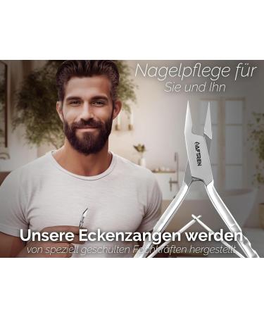 Professional Nail Clippers Toenail Nippers Pointed Angle Nippers Ideal Ingrown Toenails Nail Corners Deep Nails Ergonomic Stainless Steel Handle Manicure Pedicure - Buy Online on GoSupps.com