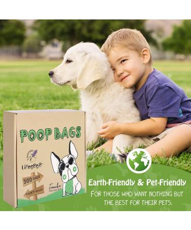Dog Poo Bags with Tie Handles - 300 x Extra Thick & Leak-Proof Dog Waste Bags Lavender-Scented for Medium-Large Doggy Green 1 count (Pack of 300) - Buy Online on GoSupps.com