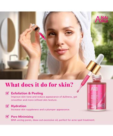 AHA BHA Face Peel - Glycolic Acid 30% + Salicylic Acid 2% Exfoliator | 1 Fl. oz - Intense Skin Renewal for All Skin Types - International Shipping Available - Buy Online on GoSupps.com