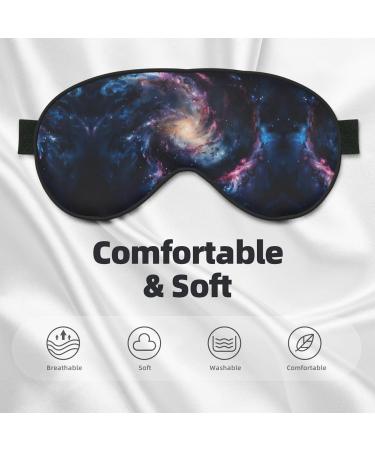 Galaxy Soft Sleep Eye Mask Female Breathable Eye Patch Perfect for Travel and Relaxation - Buy Online on GoSupps.com
