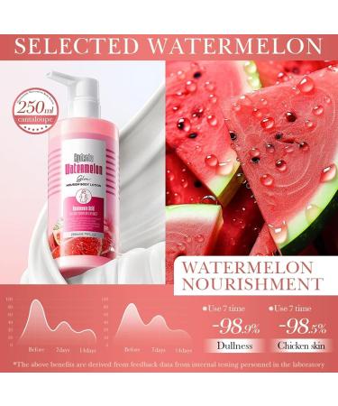Crsetmyth Whitening Watermelon Moisture Cream 250 ml Watermelon Facial Cream Moisture Dispensing & Lightening Creme Skin Care ber Nacht Moisture Cream for Facial Skin Care Glatte - Buy Online on GoSupps.com